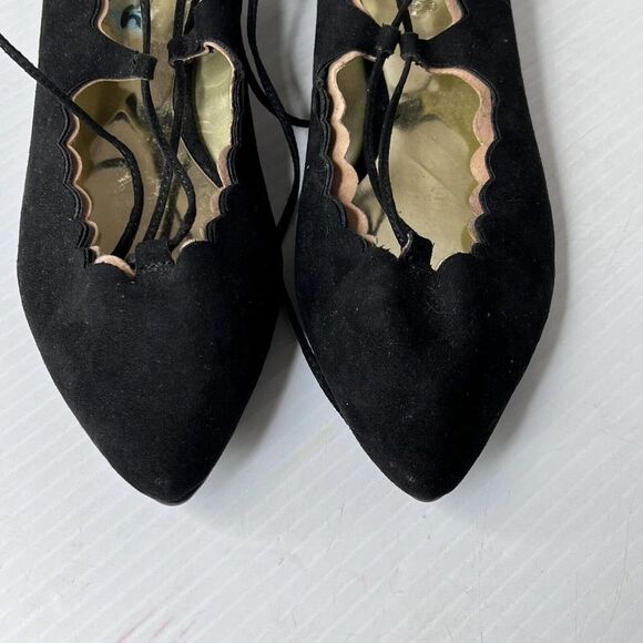 Stein Mart Distressed Leather Tote Camel Colored Tan Leopard Inside Tassel EUC - Picture 4 of 9